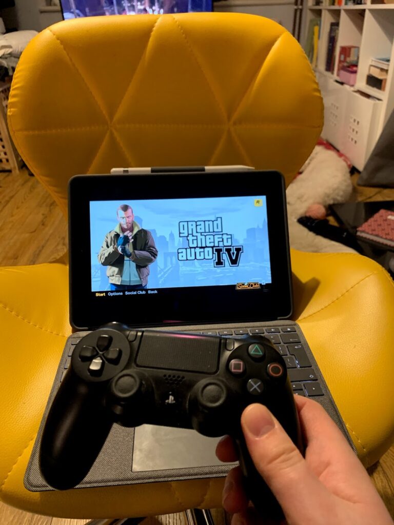 GTA IV on an iPad